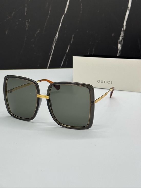 NEW GUCCI GG0903S 001 GOLD GREY SUNGLASSES 2021 main image 10